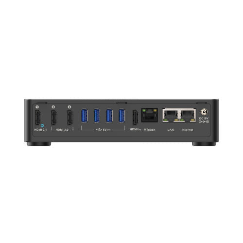 Yealink MCore4-MS Mini-PC, Intel Ultra5 125H, 16GB DDR5, 256GB SSD, 3x HDMI Out, 4K HDMI In, Wi-Fi 6, Bluetooth 5.2, Wall Mountable