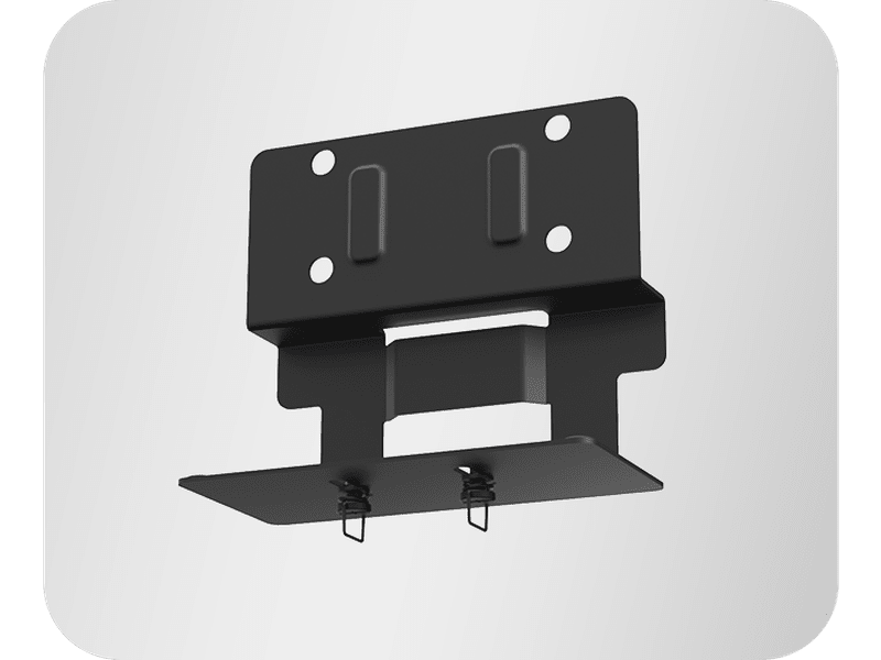 Yealink MD-AVBracket-S mounting bracket securely attaches MB A25, A40, SmartVision 40 to meeting display