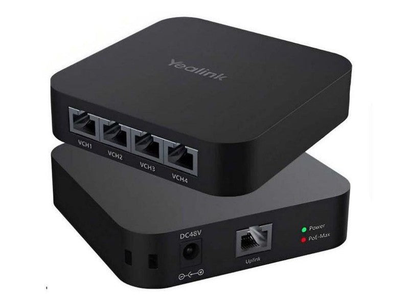 Yealink RCH40-E2 4-Port PoE Switch for CM20 and CS10