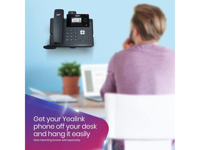 Yealink WMB-T40/T41/T42-WB, Wall Mount Bracket for SIP- T40G/T40P//T41P/T41S/U/T42G/T42S/T42U/T43U