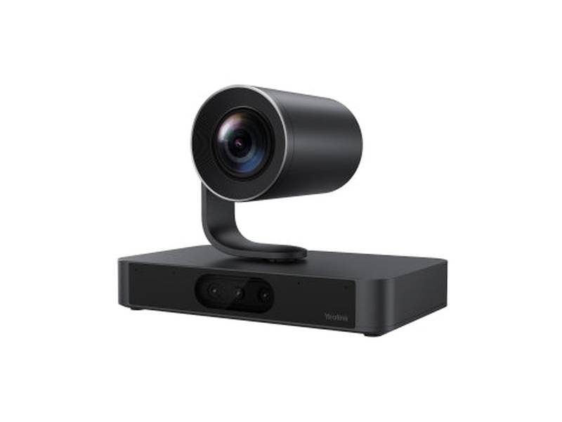 Yealink SmartVision 80 Four-Lens Camera, PTZ + 3 Lenses, 20x Optical Zoom, AI Tracking, IntelliFocus, Auto Framing, HDMI & USB, Wall/TV/Table Mount