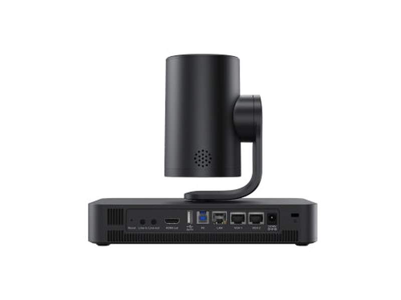 Yealink SmartVision 80 Four-Lens Camera, PTZ + 3 Lenses, 20x Optical Zoom, AI Tracking, IntelliFocus, Auto Framing, HDMI & USB, Wall/TV/Table Mount