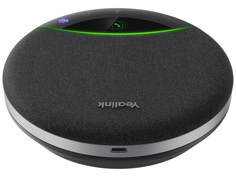 Yealink SP96 USB-C/A, AI Noise Cancellation, ·6 Mic for 5m All-round Voice Pick Up, 65 mm Speaker, Full Duplex Audio & Echo Cancellation