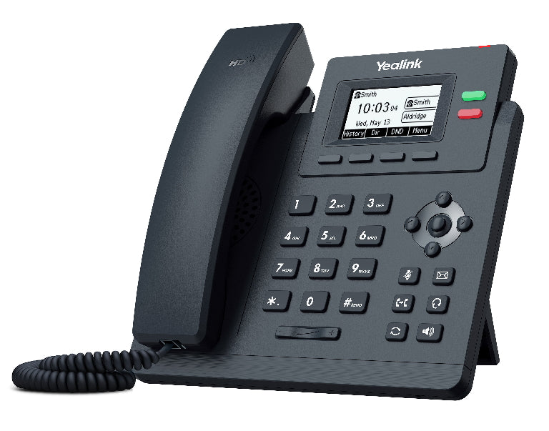 Yealink SIP-T31G 2-Line Gigabit IP Phone with Handset, Dual-Port Gigabit Ethernet