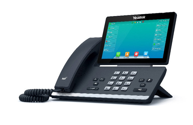 Yealink SIP-T57W 16-Line IP Phone with Handset, Bluetooth and Wi-Fi, 7" LCD Screen