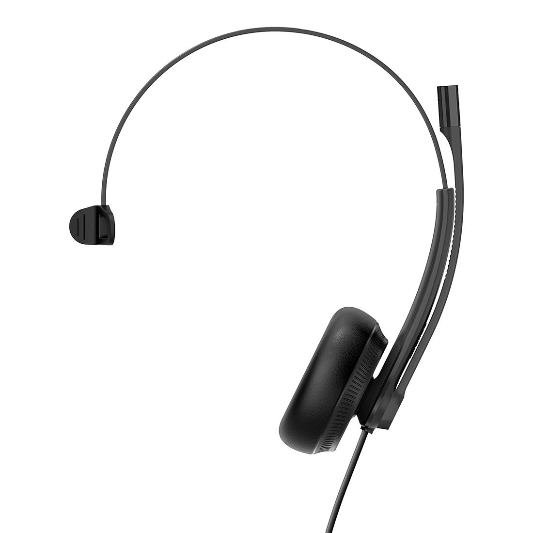 Yealink (UH34-Special Edition) Mono UC USB Headset, USB-A 3.5mm, Audio Clarity, Noise Cancelling Microphone, Leather Ear Cushions, YHC20 Controller