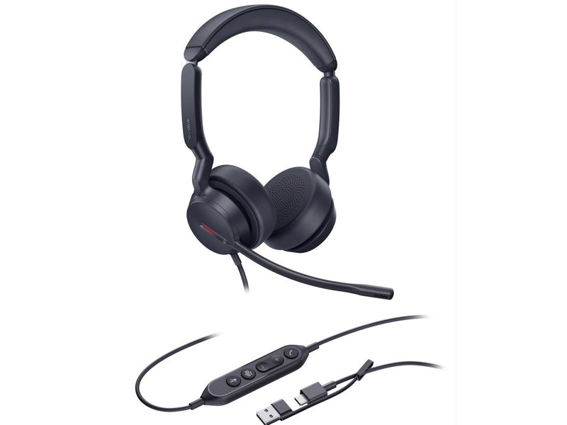 Yealink UH44 Dual Teams USB-C/A Microsoft Certified Teams USB Wired Headset