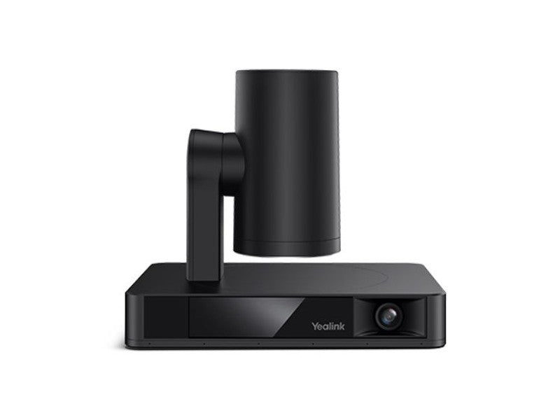 Yealink UVC86-Black 4K Dual-Eye AI Tracking PTZ Camera, Auto Framing, FOV 90, Black