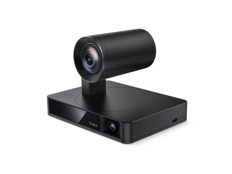 Yealink UVC86-Black 4K Dual-Eye AI Tracking PTZ Camera, Auto Framing, FOV 90, Black