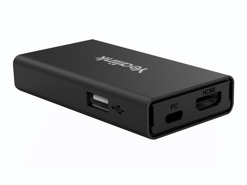 Yealink VCH51 , Cable Content Sharing Box for MeetingBar A20 & A30 series, 0.6m HDMI Cable, 0.6m USB-C Cable, HDMI Sharing