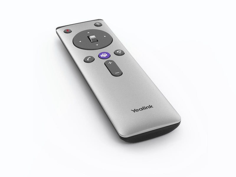 Yealink VCR20-MS , Remote Control Suit For Yealink VC210, A20 And A30 Series Meeting Rooms, Batteries included AAA