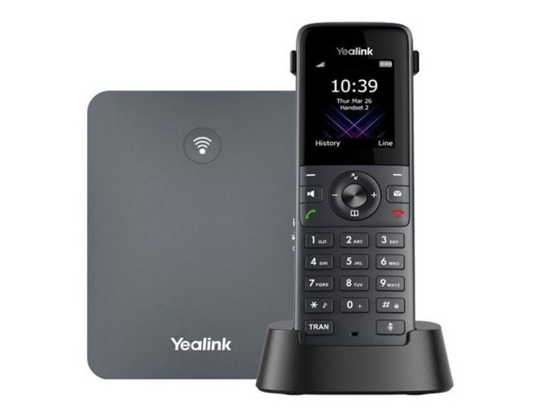 Yealink W73P High-Performance DECT IP Phone System with Handset & Base Station, 1.8" Screen