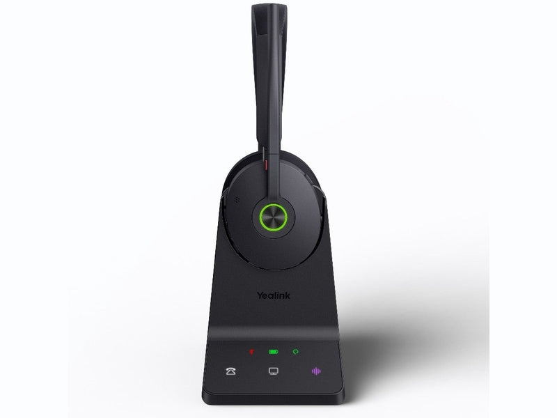 Yealink WH68 Dual UC DECT & Bluetooth Wireless Technology, 4-Mic Hybrid ANC, 4-Mic Noise Cancellation, All-Day-Wearing Comfort