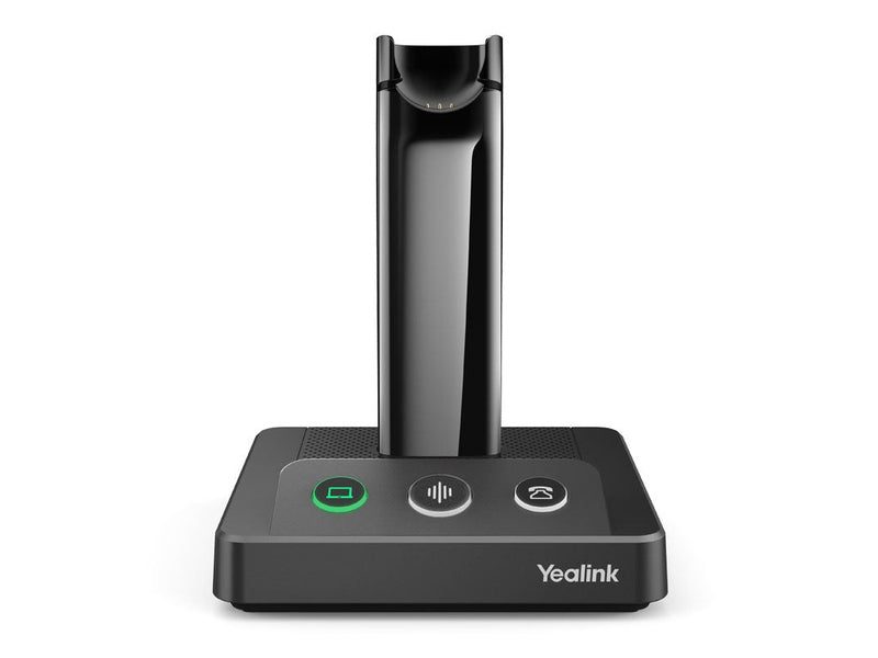 Yealink WHB630UC, Replacement DECT Base For Yealink WH63 UC Headset, Supports Dual Connection PC & IP Phones