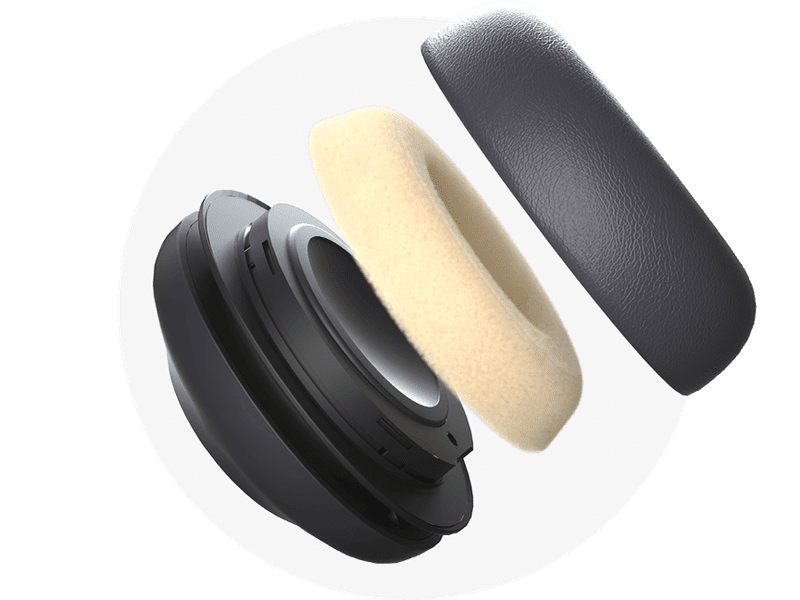 Yealink YHA LEC UH37 1 Replacement Ear Cushion for the UH37 Headset - 1 pair