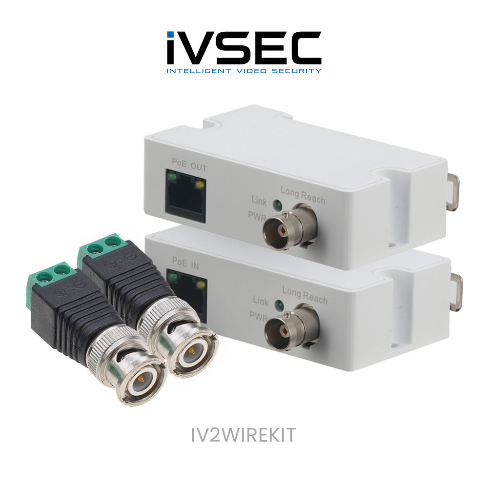 IVSEC PoE Over Coax / 2 Wire
