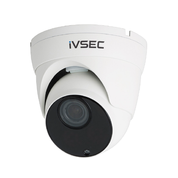 IVSEC Turret IP Camera 5MP 2.8mm-12mm Motorised Lens 20fps PoE IP66 40m IR