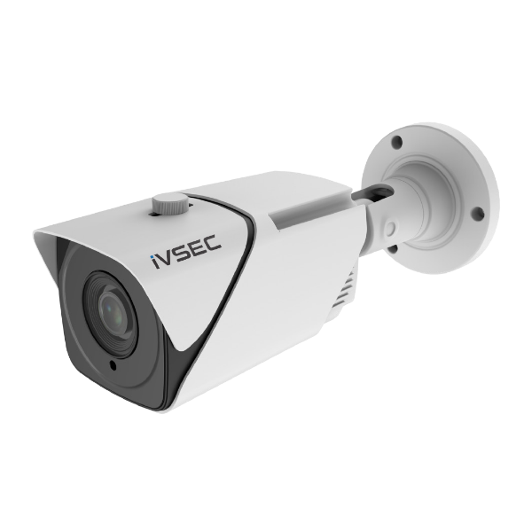 IVSEC Bullet IP Camera 8MP 5mm-50mm Motorised Lens 25fps PoE IP66 80m IR IVS LPR