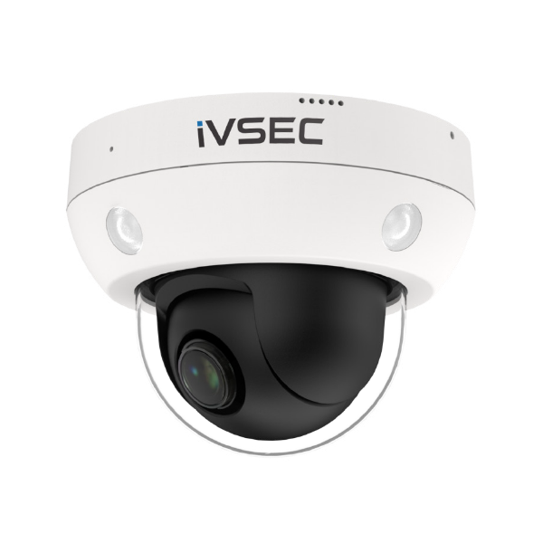 IVSEC PTZ Speed Dome IP Camera 4MP 2.8-12mm Motorised Lens 60fps PoE IP66 Adv IVS