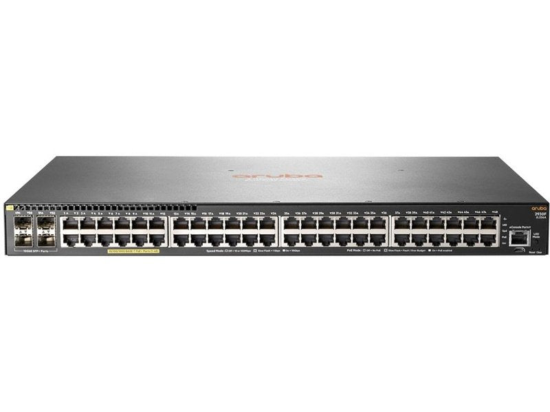 HPE Aruba 2930F 48G PoE+ 4SFP+ Switch