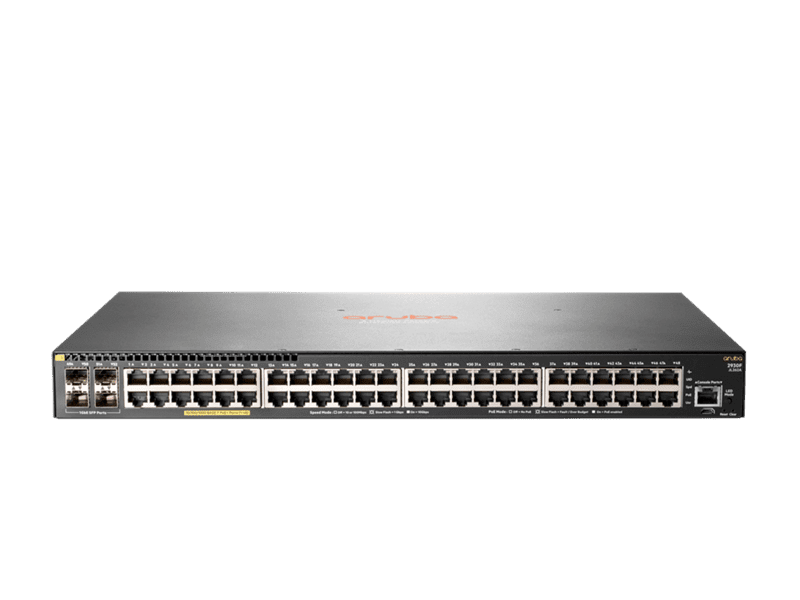 HPE Aruba 2930F 48G PoE+ 4SFP Switch