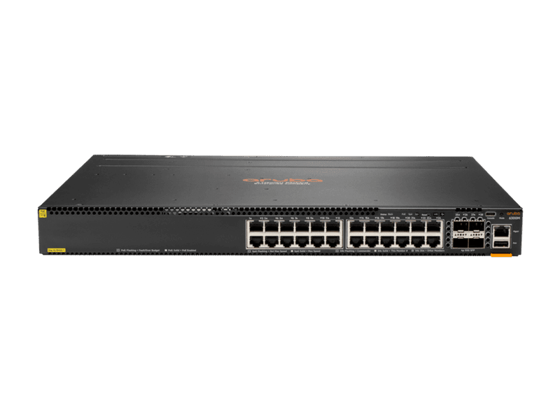 HPE Aruba 6300M 24G CL4 PoE 4 SFP56 Switch