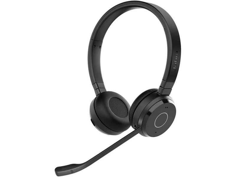 Jabra Wireless Evolve 65 TE UC Stereo Headset + Link 380A BT Dongle USB-A