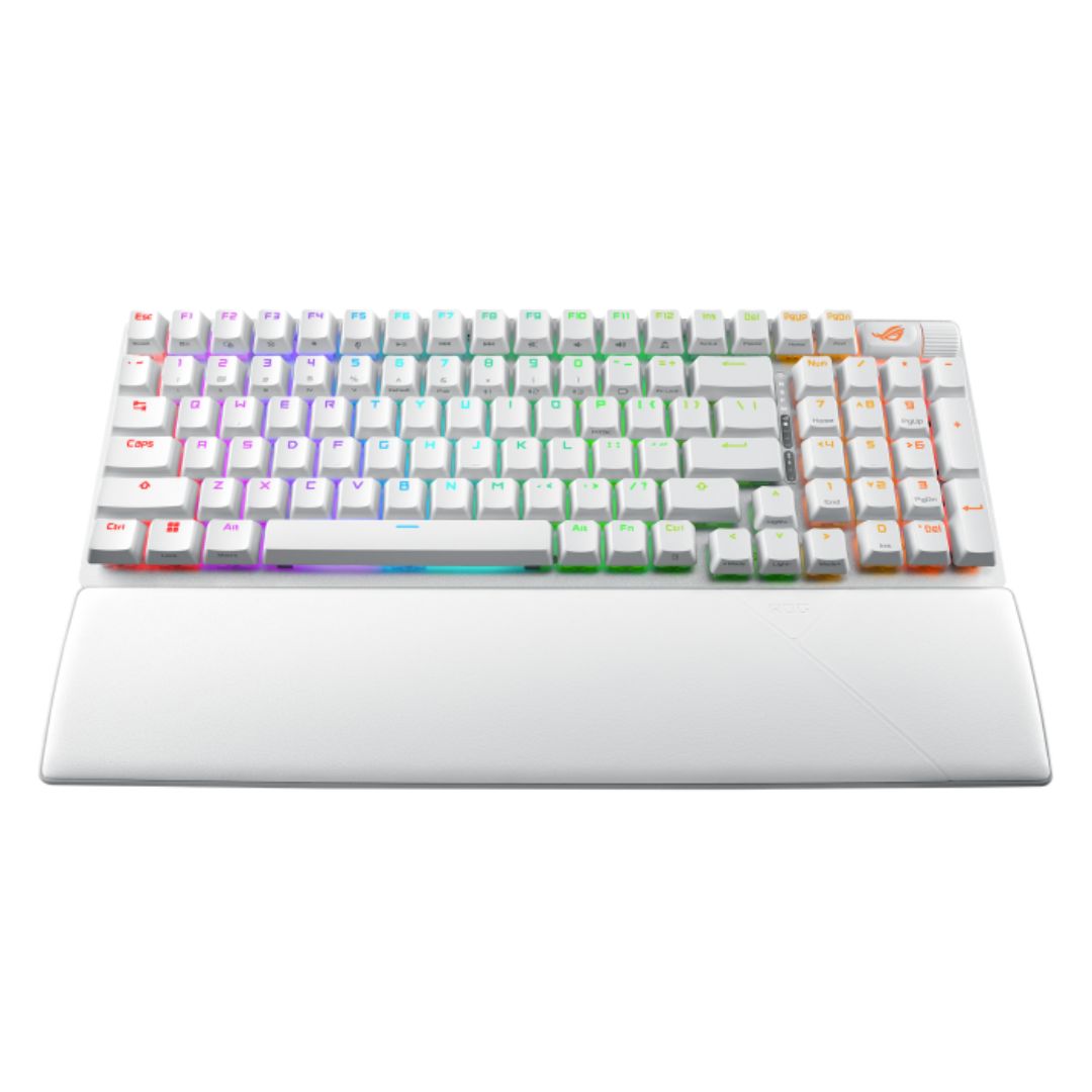 ASUS ROG Strix Scope II 96 Wireless Gaming Keyboard - NX Snow Switches, White
