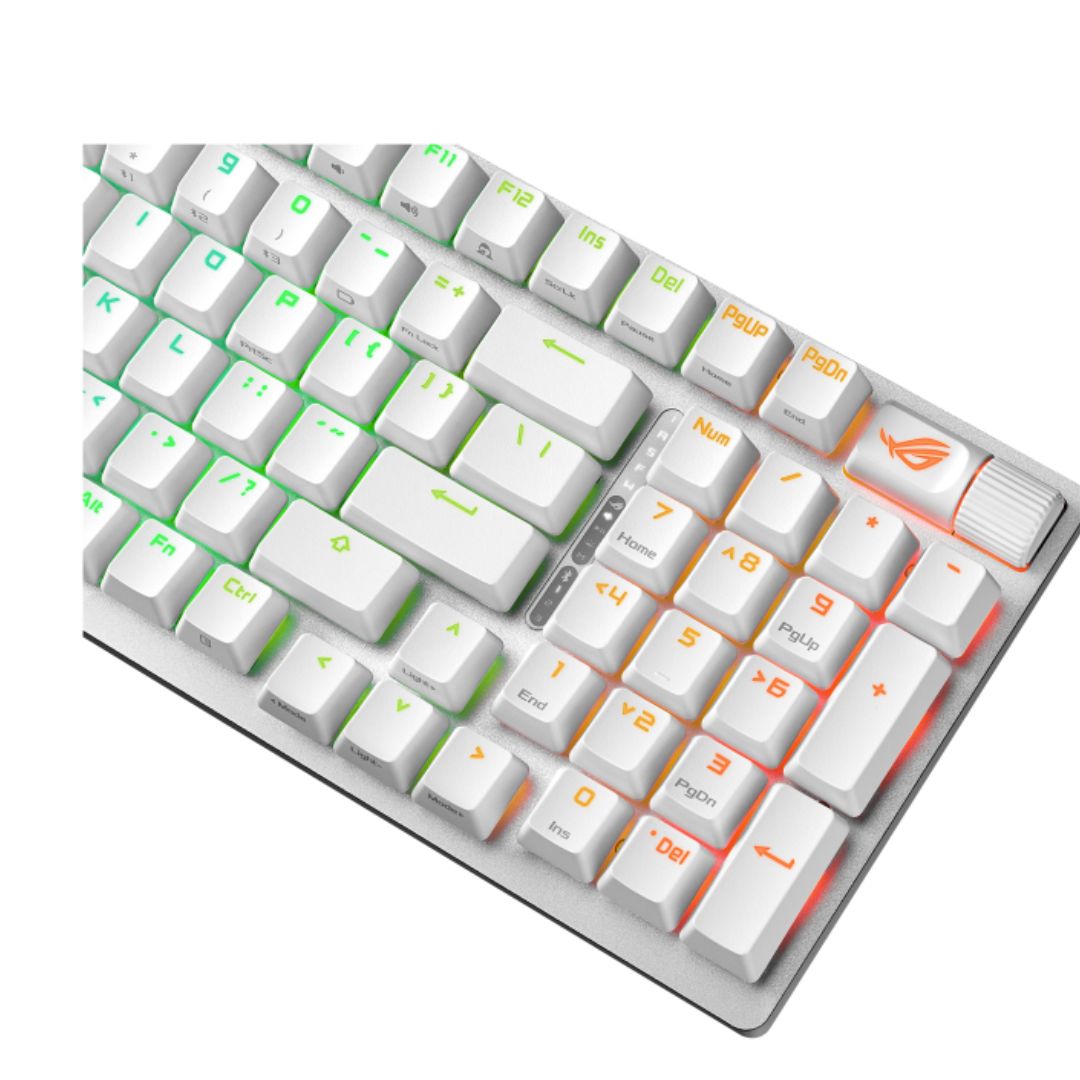 ASUS ROG Strix Scope II 96 Wireless Gaming Keyboard - NX Snow Switches, White