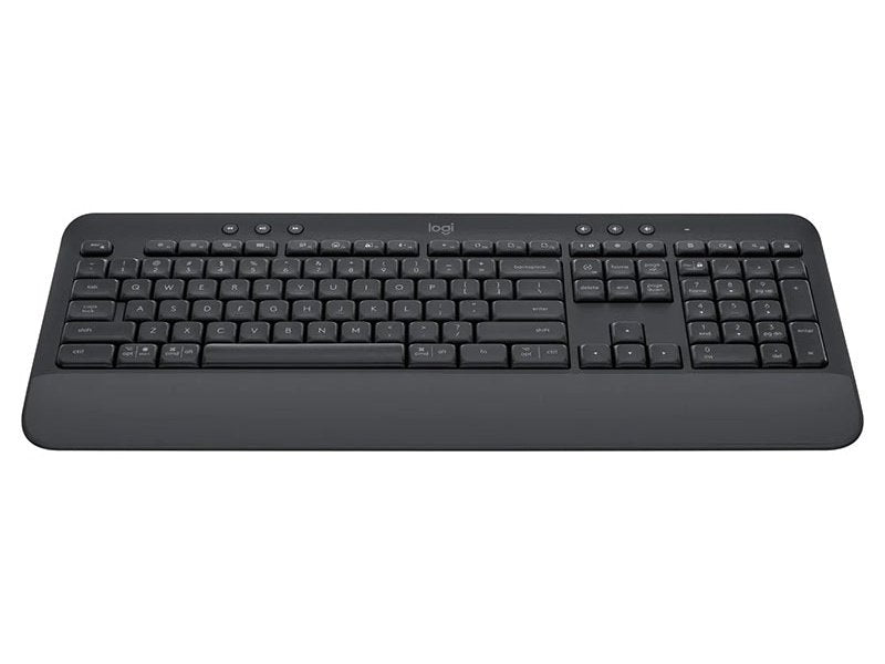Logitech Signature K650 Comfort Full-Size Wireless Keyboard with Wrist Rest Graphite