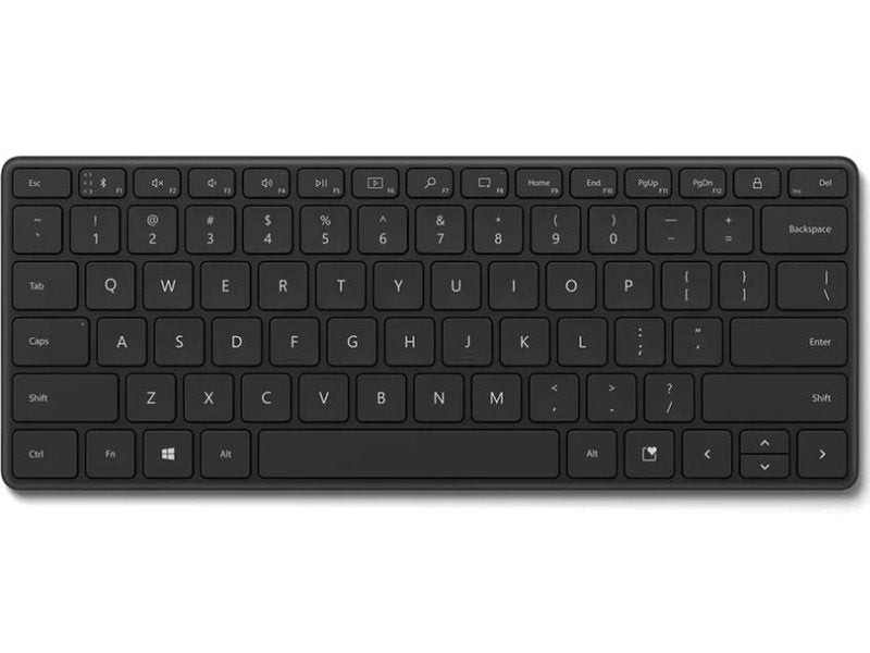 Microsoft Bluetooth Compact Keyboard Bluetooth English Black