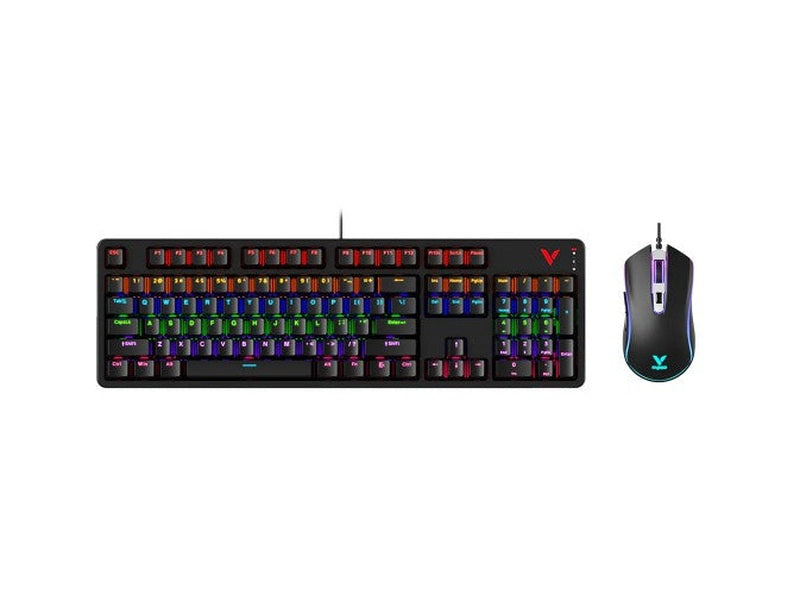 RAPOO V150S Backlit Mechanical Gaming Keyboard & Optical Gaming Mouse