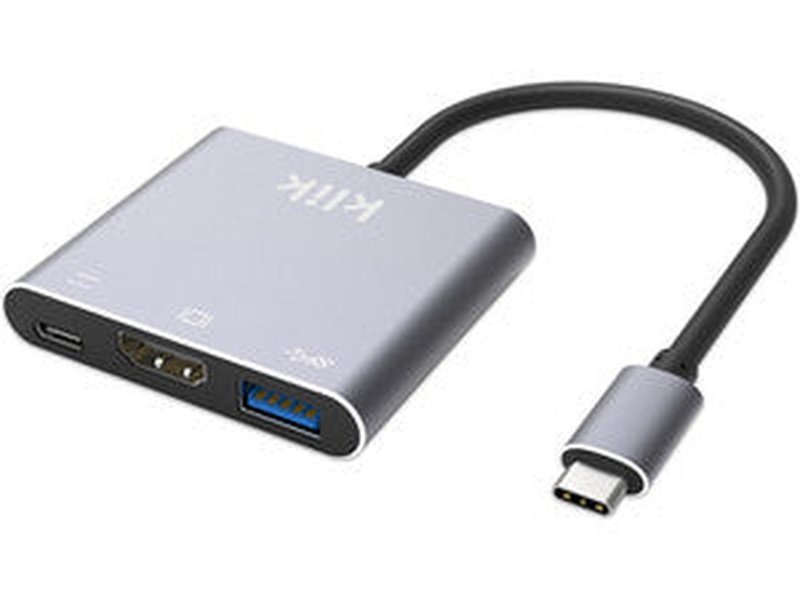 Comsol Klik USB-C Male to HDMI/USB 3.0/USB-C Adapter