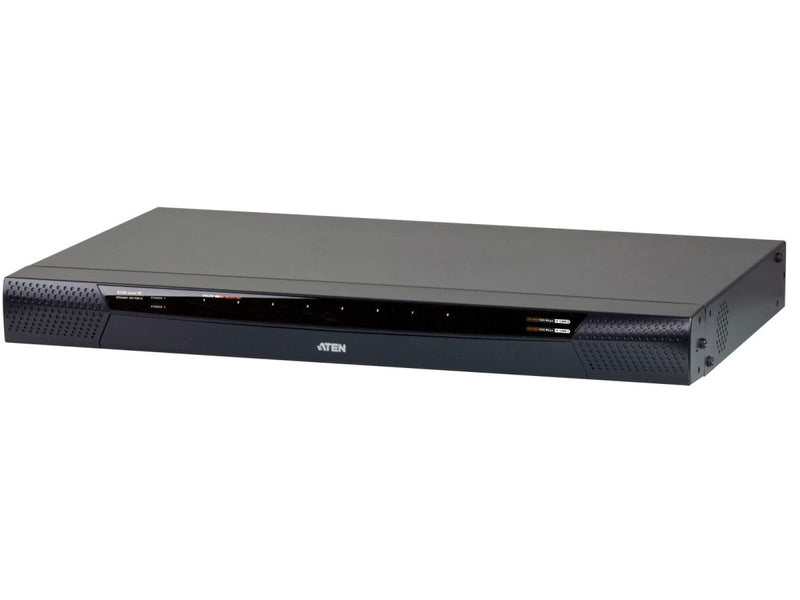 Aten 8 Port KVM Over IP, 1 local/1 remote user access. Support 1920x1200