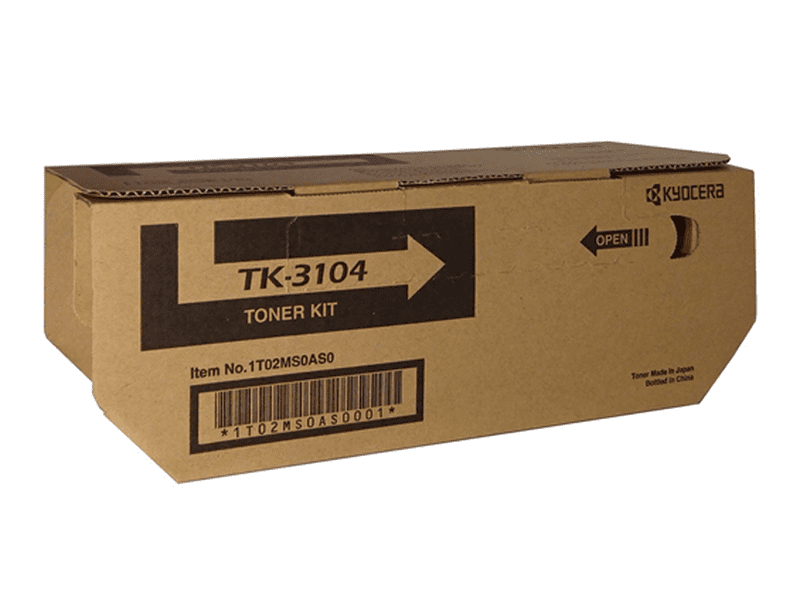 Kyocera Toner Kit TK-3104 Black For EcoSys M3540IDN/M3040IDN/M3540DN/M3040DN