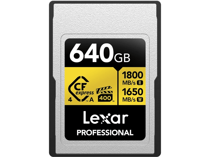 Lexar Professional GOLD CFexpress™ 4.0 Type A Card 640GB