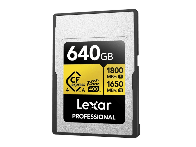 Lexar Professional GOLD CFexpress™ 4.0 Type A Card 640GB