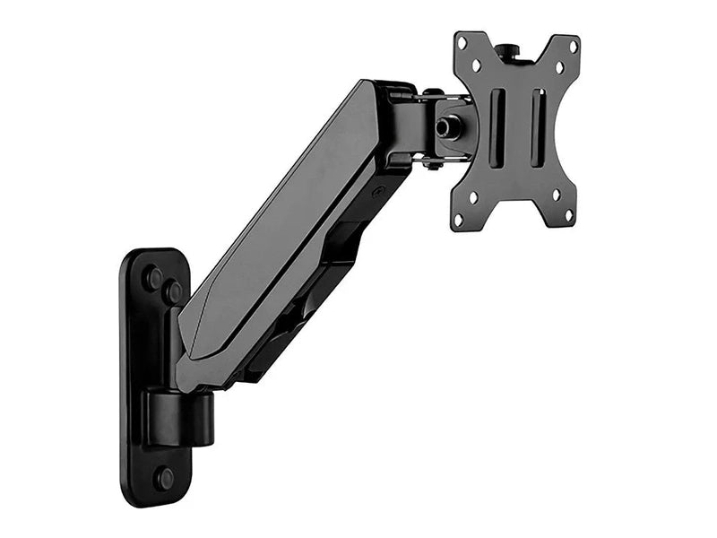 Brateck LDA30-111 Single Screen Wall Mounted Gas Spring Monitor Arm