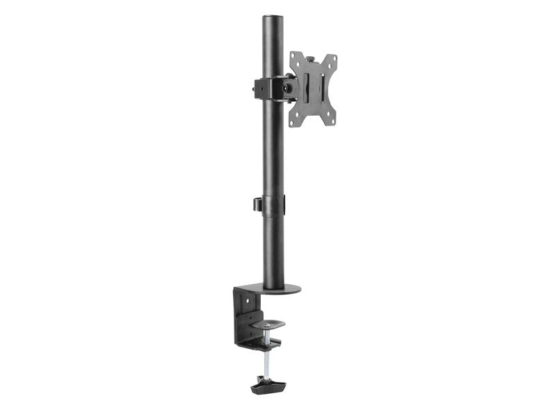 Brateck Single Screen Economical Articulating Steel Monitor Arm Fit Most 13"-32" LCD monitors, Up to 8kg per screen VESA 75x75/100x100