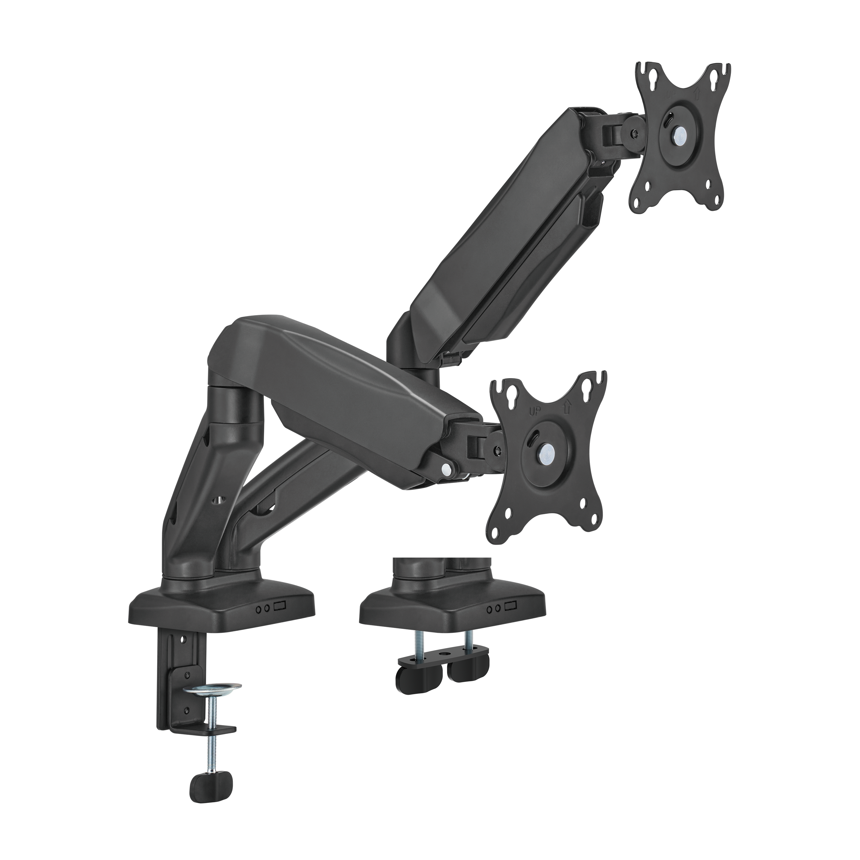 Bracteck LDT13-C024E Dual Economy Spring-Assisted 17"-32" Monitor Mount