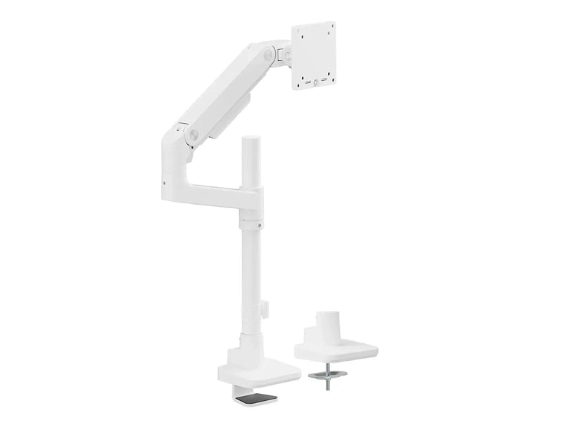 Brateck LDT81-C012P-W Noteworthy Heavy-Duty Gas Spring Single Monitor Arm Mount