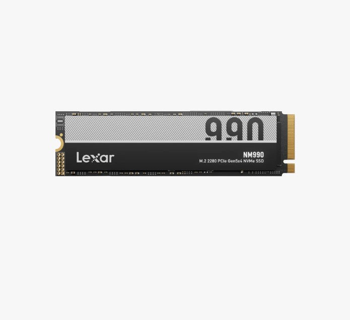 Lexar LNM990 2TB M.2 2280 PCIe Gen5 NVMe SSD up to 14000MB/s read, 10000MB/s write