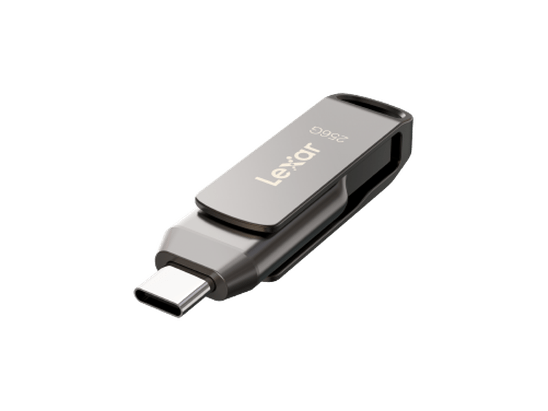 Lexar D400 256GB JumpDrive BL Titanium USB 3.1 Type-C