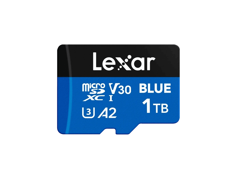 Lexar BLUE microSDXC™ UHS-I Card 1TB C10 A2 UHS-I U3 V30