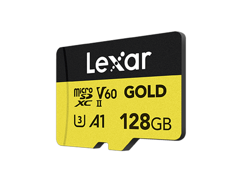 Lexar Professional GOLD 128GB microSDXC™ UHS-II Card