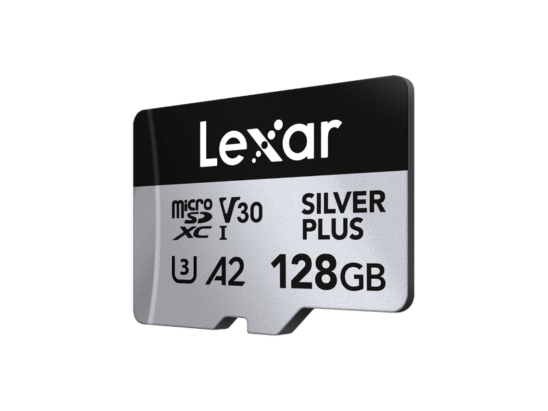 Lexar Professional SILVER PLUS 128GB microSDXC™ UHS-I Card