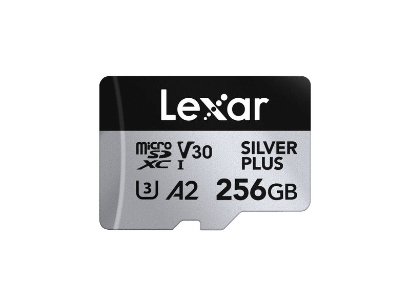Lexar Professional SILVER PLUS 256GB microSDXC™ UHS-I Card