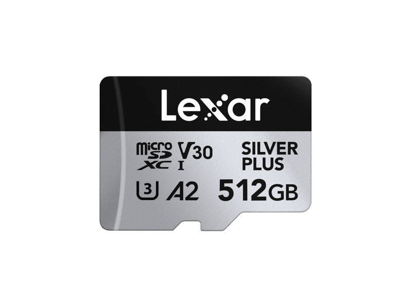 Lexar Professional SILVER PLUS 512GB microSDXC™ UHS-I Card