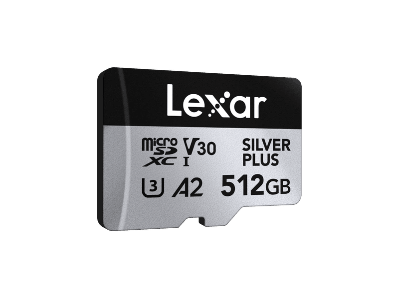 Lexar Professional SILVER PLUS 512GB microSDXC™ UHS-I Card