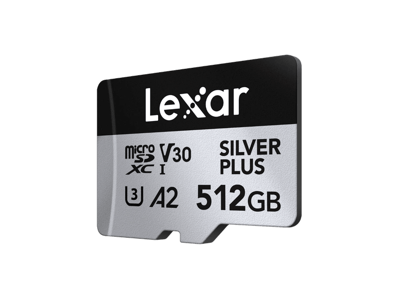 Lexar Professional SILVER PLUS 512GB microSDXC™ UHS-I Card